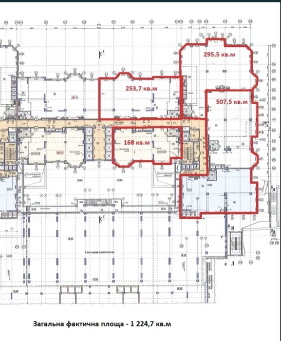 Продаж офісного приміщення 1300 м² БЦ Sammit Михайла | Грушевського 9Б