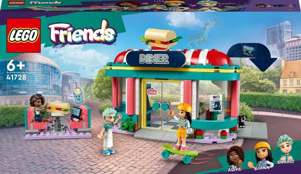 LEGO Friends, Bar w śródmieściu Heartlake, 41728