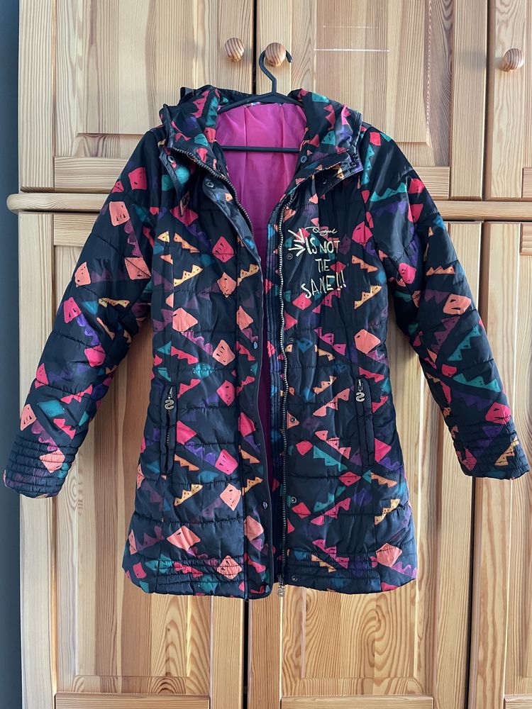 Kolorowa kurtka Desigual 152cm 12 lat