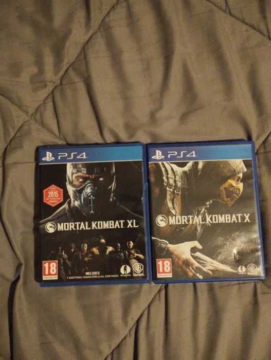 Conjunto jogos mortal Kombat ps4