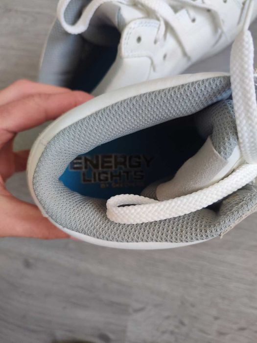 Skechers кожаные кроссовки