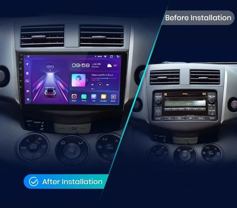 Radio Nawigacja TOYOTA RAV4 2006÷ 2013 ANDROID