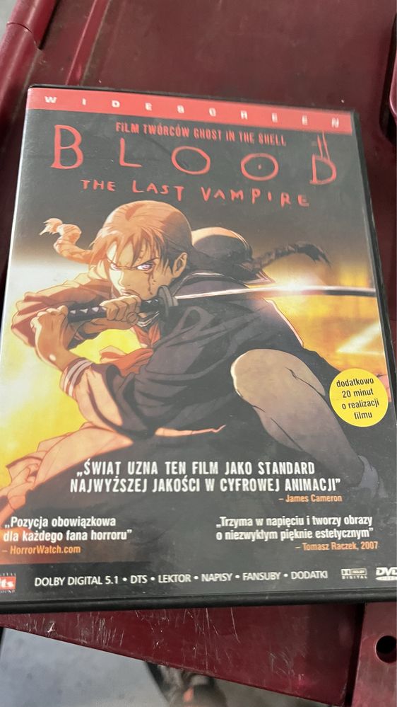 Film Blood: The Last Vampire płyta DVD