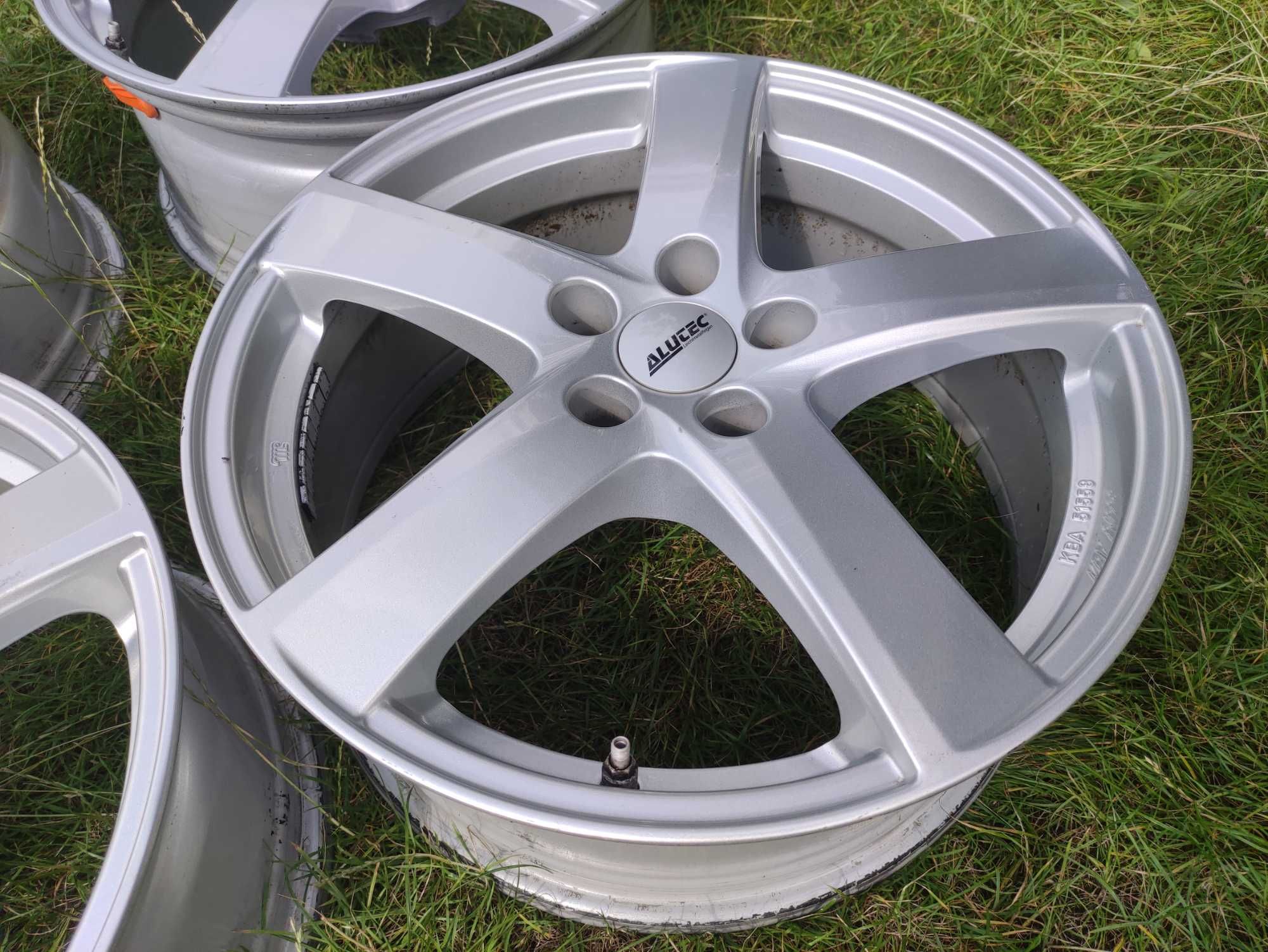 STAN IDEALNY 18 cali ALUTEC 5x112 ET38 Audi VW Seat Skoda CZUJNIKI