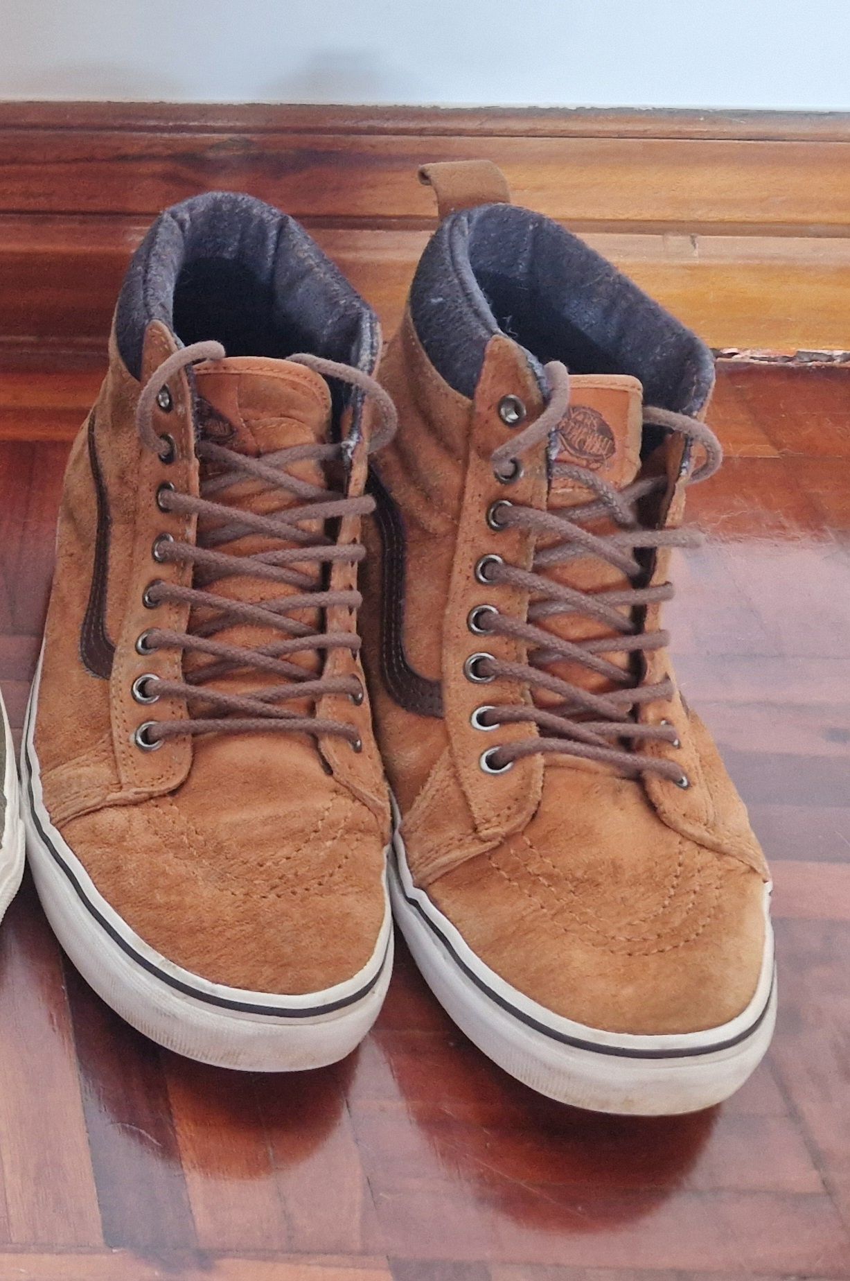 Botas Vans Sk8-Hi castanhas 41 originais