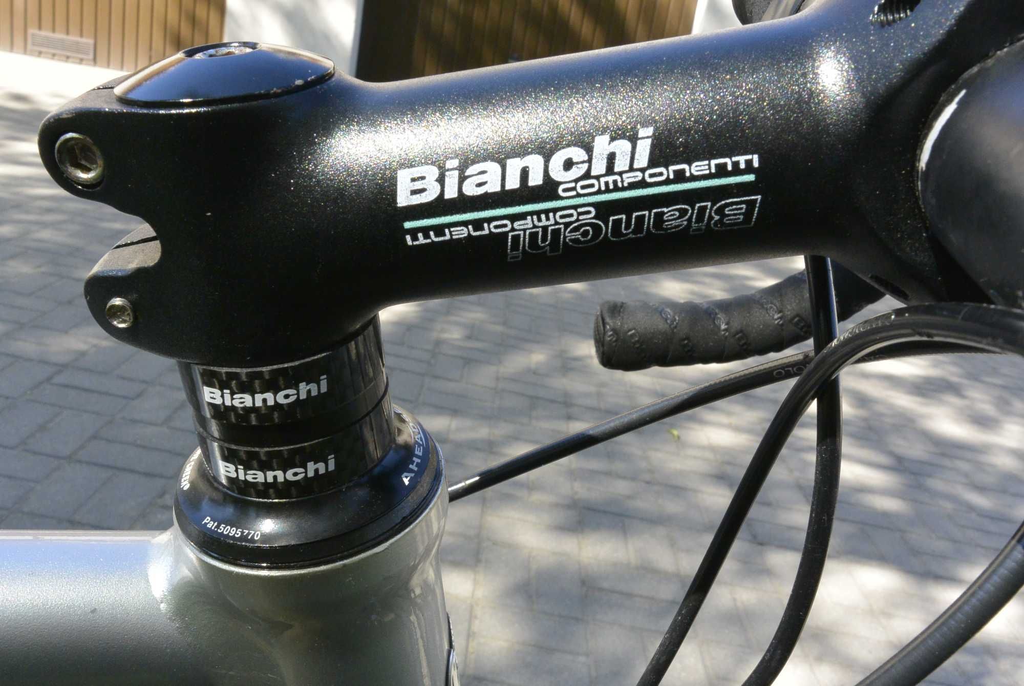 Bianchi Via Nirone 7 Campagnolo Xenon 55CM Widelec Carbon Szosa PIĘKNY