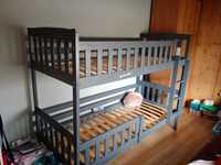 Łóżko piętrowe Kubuś dla dzieci 190x80