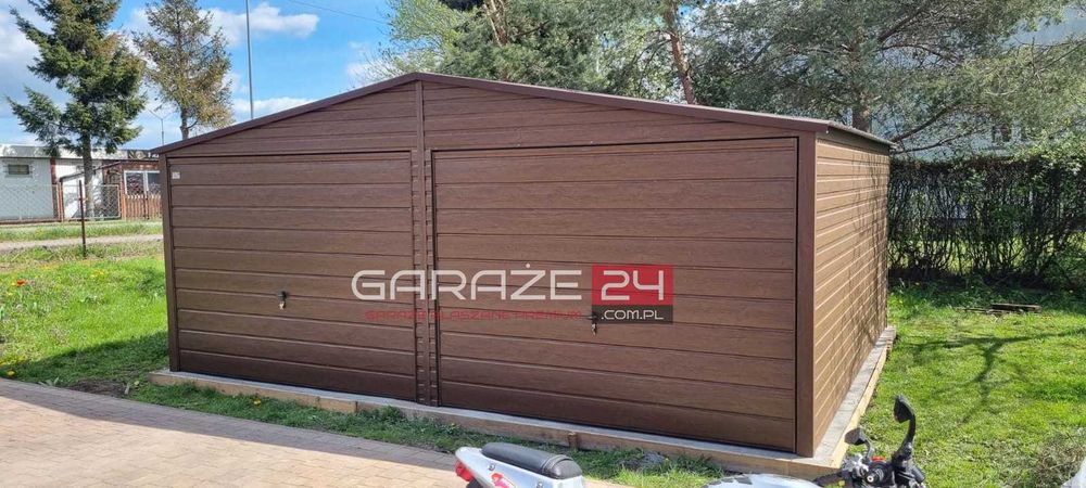 Garaż blaszany PREMIUM 6x5,80m*jakość*profil*producent*całe LUBELSKIE*