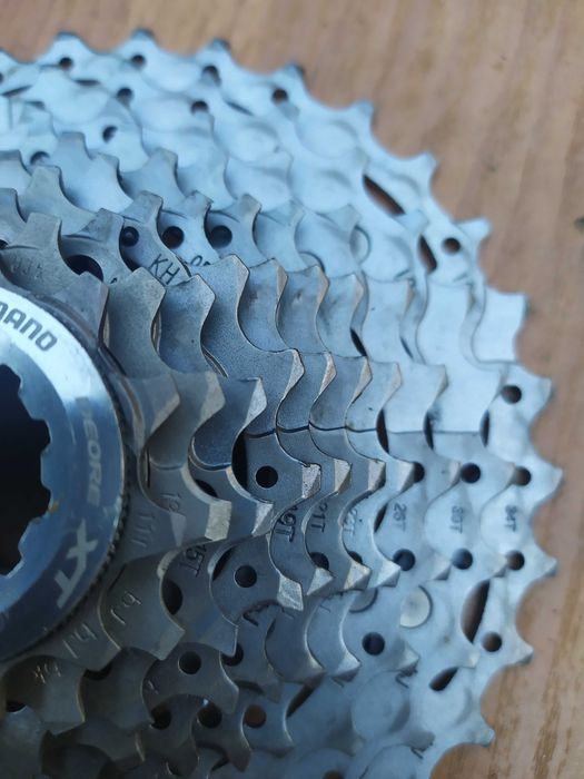 SHIMANO Deore XT kaseta CS M771-10Speed 11-34T Polecam