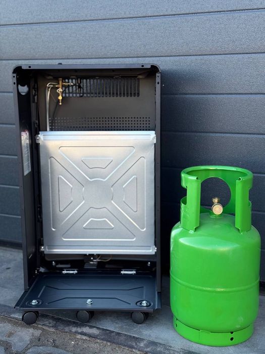 ПОТУЖНИЙ газовий обігрівач. Обогреватель газовый. Балон газовый 12 л