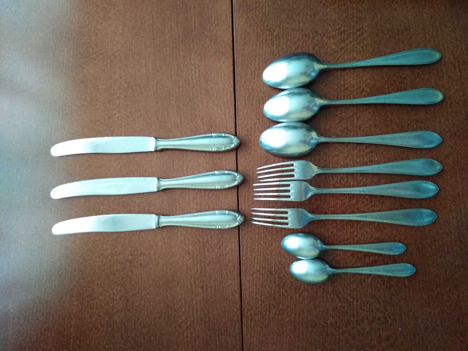 Sztućce że stali nierdzewnej