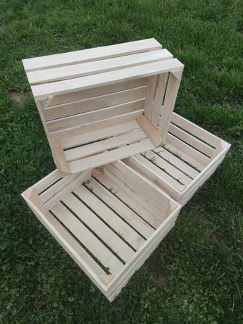 Drewniana skrzynka 50x40x22cm (dostępna większa ilość)