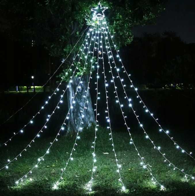 LAMPKI Choinkowe LED 100 Na Święta BARWA Ciepła / Zimna