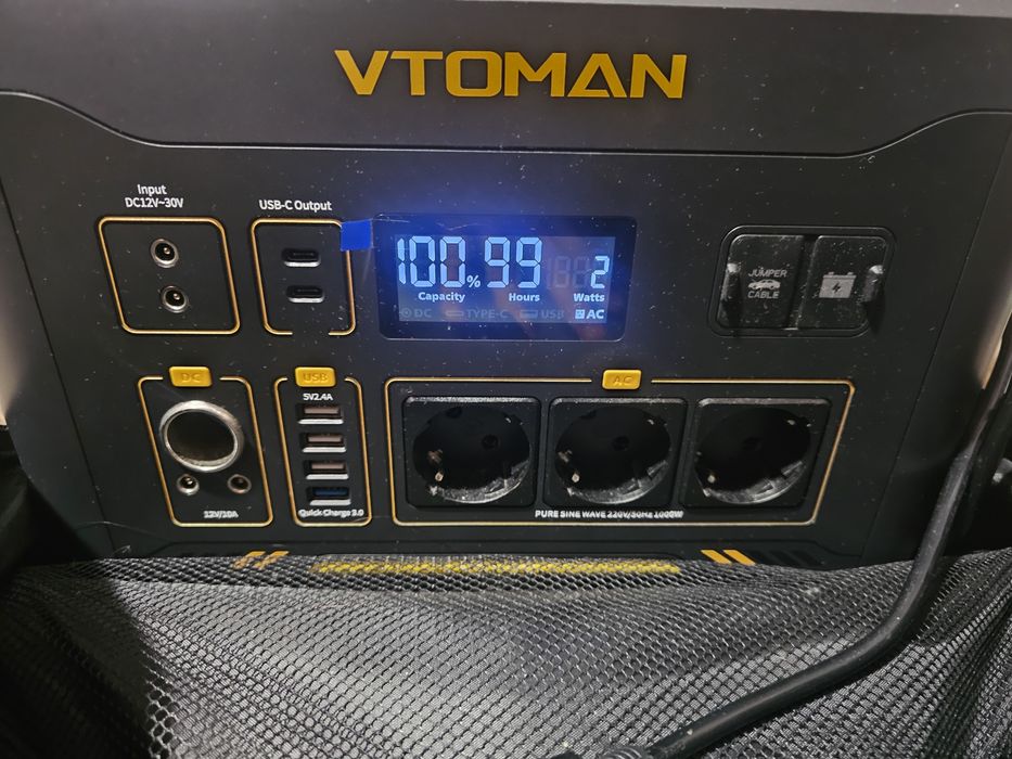 Портативна станція (батарея, павербанк) VTOMAN Jump1000 1408Wh