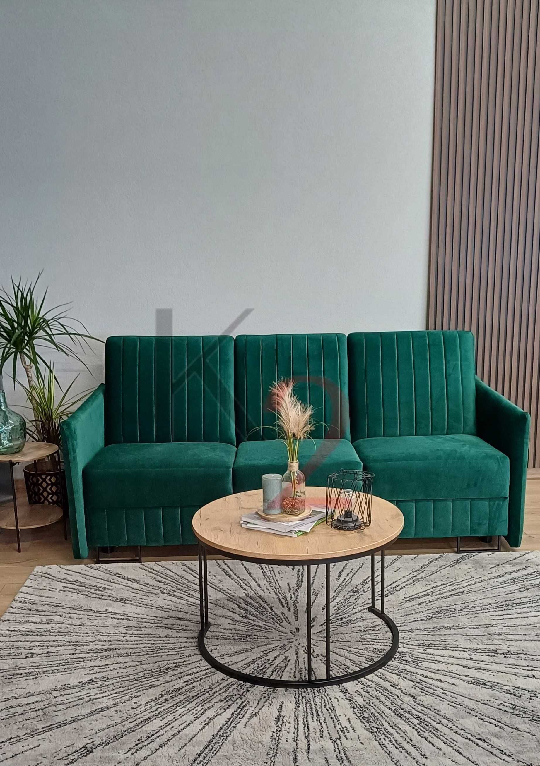 Wersalka Kris, sofa, nowoczesna kanapa pojemnik rozkładana +GRATIS
