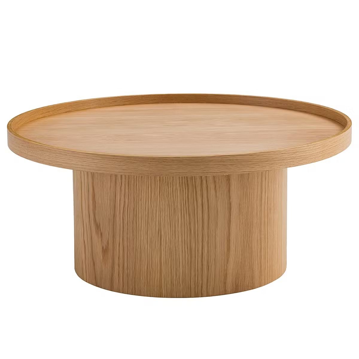 Stylowy stolik kawowy z forniru dębowego – BOURAPIL