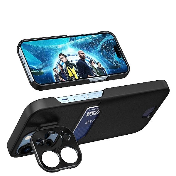 Leather Stand Case etui Samsung Galaxy S23+ pokrowiec portfel na kartę