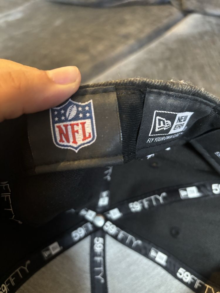 Cap NFL New Era tamanho 7 ( 55,8cm)