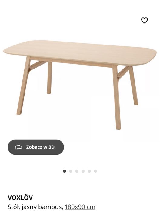 Stół Ikea Voxlov 180