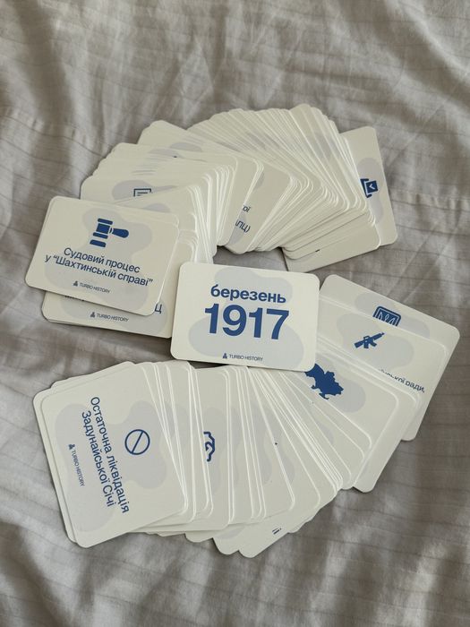 Картки дати історія України