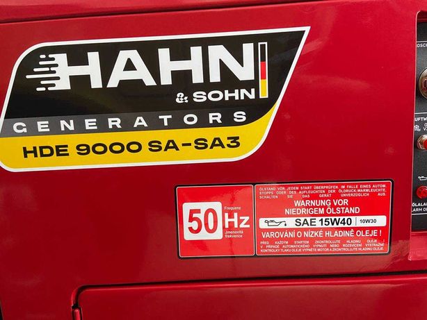 Дизельний генератор Hahn & Sohn HDE 9000 1/3