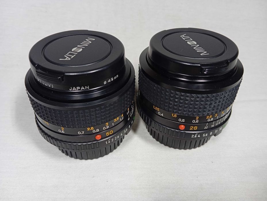 Minolta MD 50mm 1.4 новый (28mm 2.8)