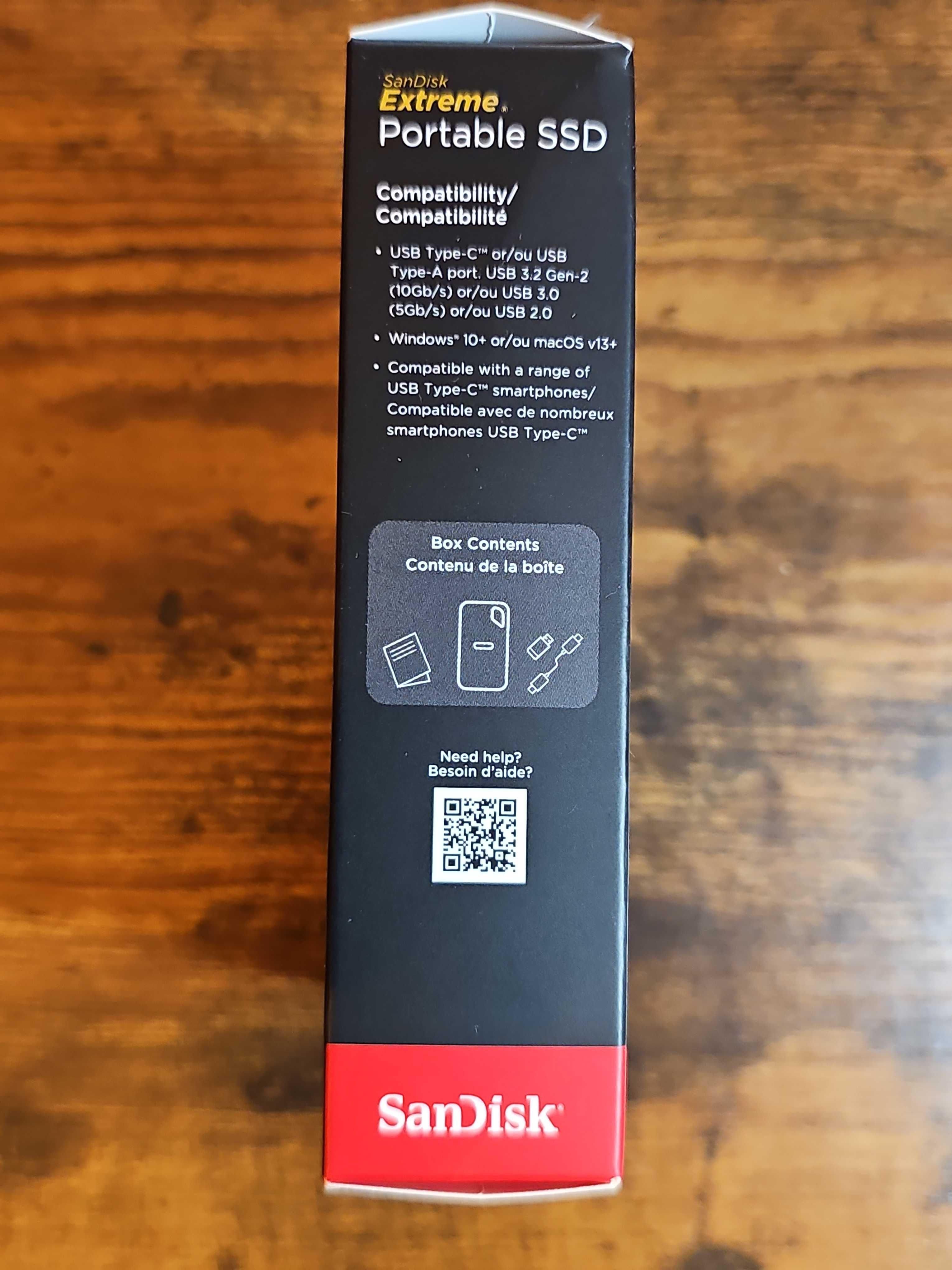 SanDisk Extreme Przenośny dysk SSD 1TB