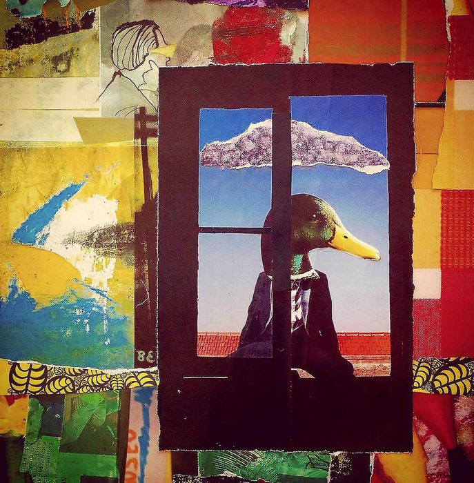 Ilustração "The Ugly Duckling" - 50x50cm