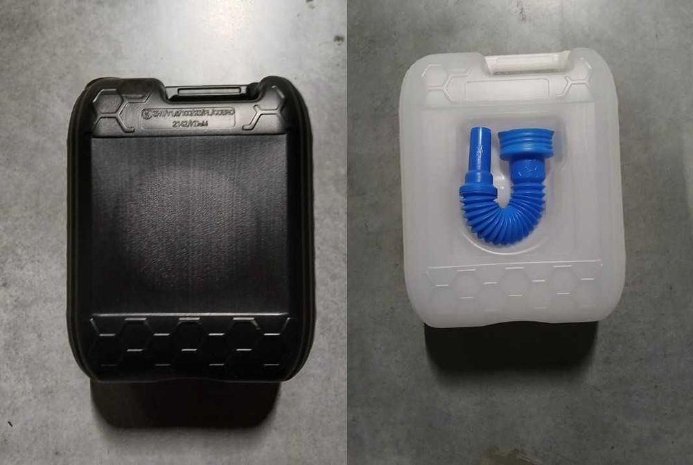 Kanistry 5L czarne i przeźroczyste 386 szt.