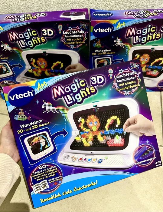3D Планшет VTech Art Magic 3D Lights для таорчості. Світло та звук