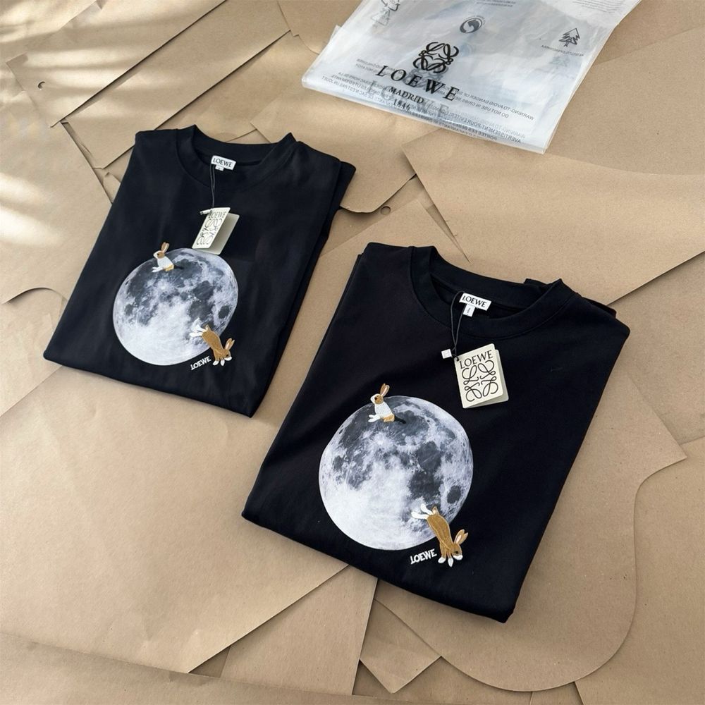 Футболка Loewe x Suna Fujita Rabbit Moon T-shirt S