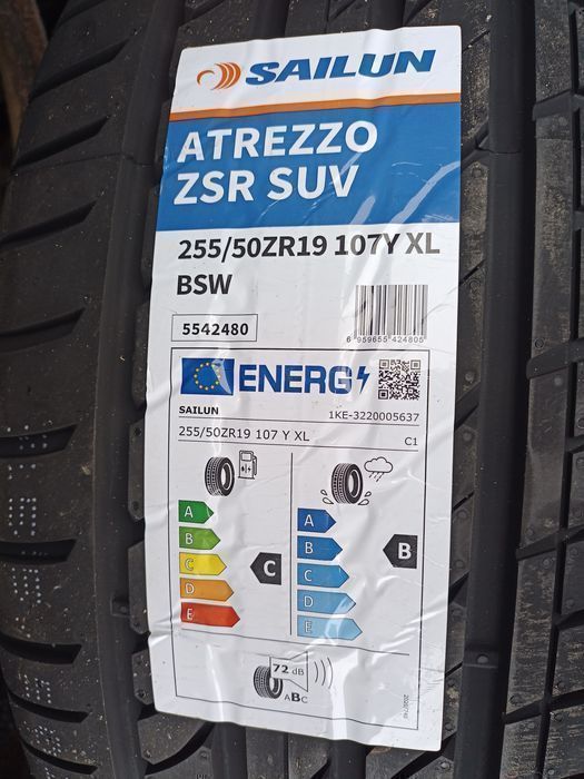 255/50R19 107Y Sailun Atrezzo ZSR SUV Opona letnia NOWA