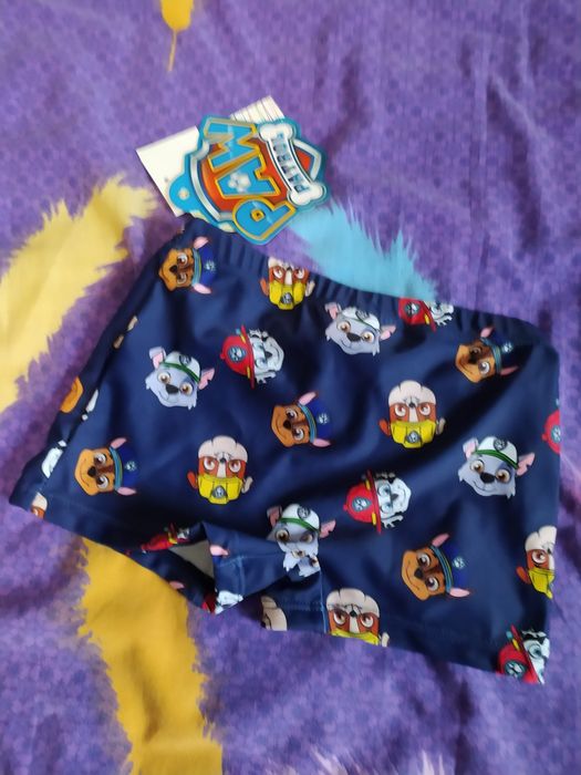 Majtki na basen, kąpielówki,psi patrol,110,smyk