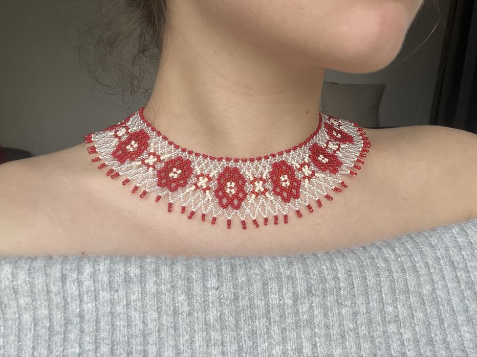 Силянка (криза, ґердан, намисто з бісеру) ручної роботи