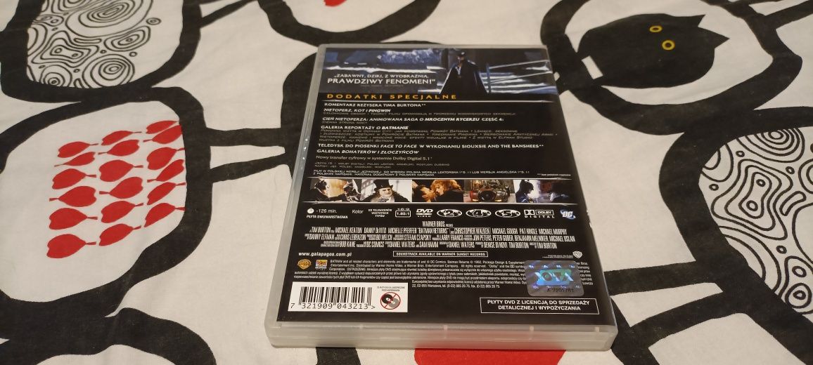 Powrót Batmana DVD