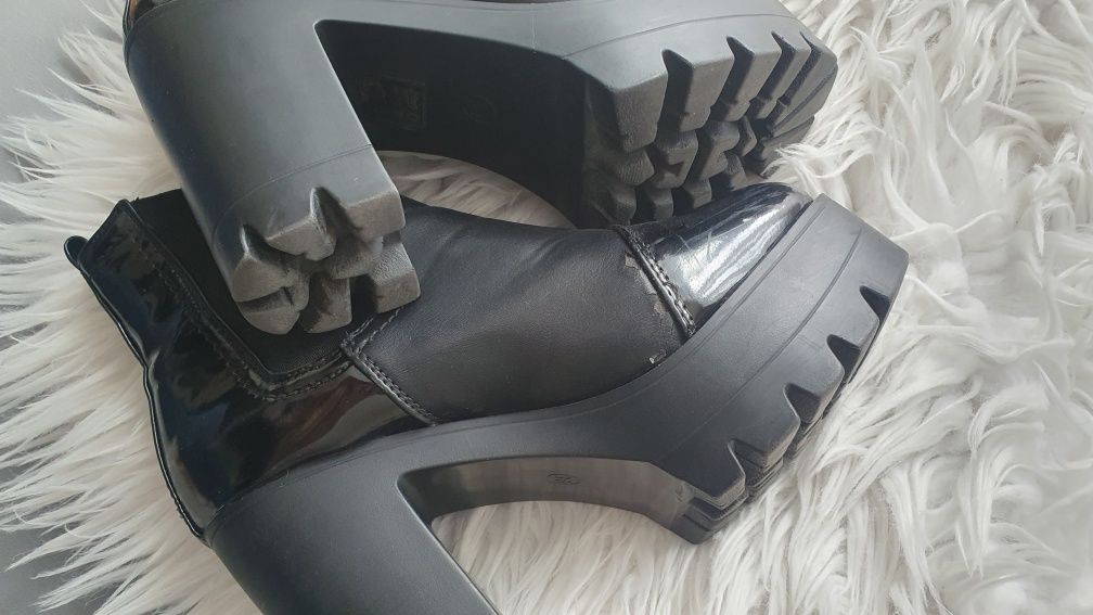 Buty 36 botki czarne