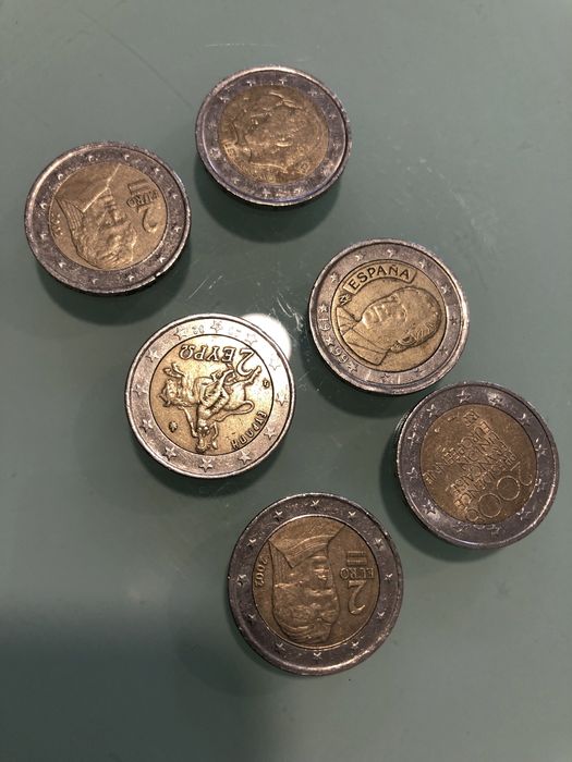 Moedas de  2€ comemorativas