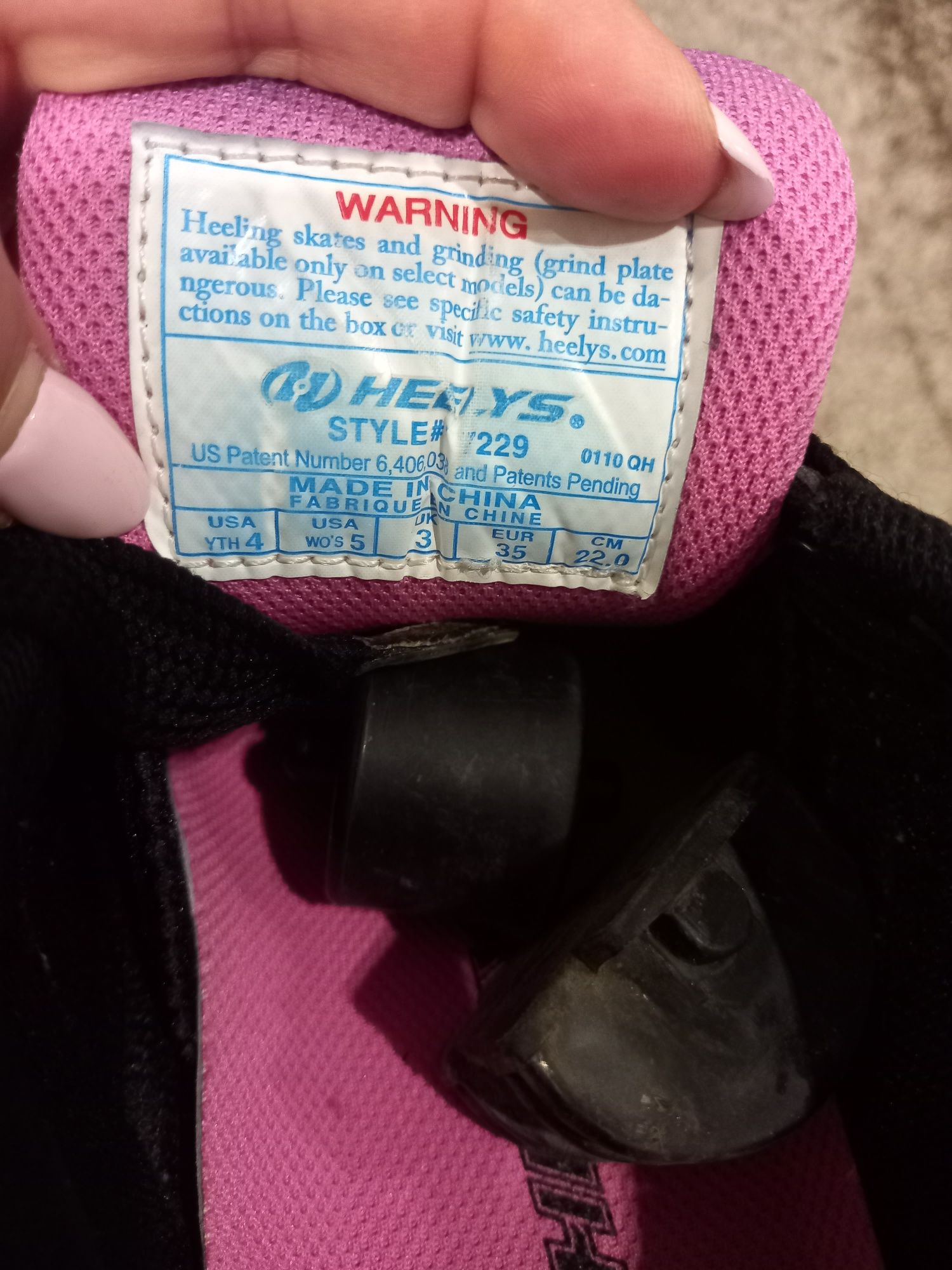 Sapatilhas com rodas da Heelys
