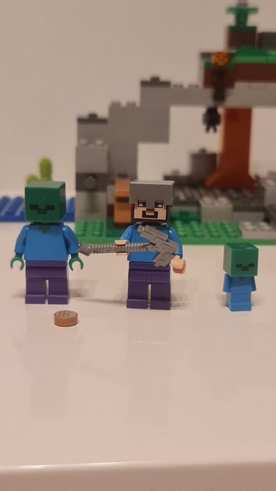 Zestaw Lego Minecraft 21141 Jaskinia Zombie