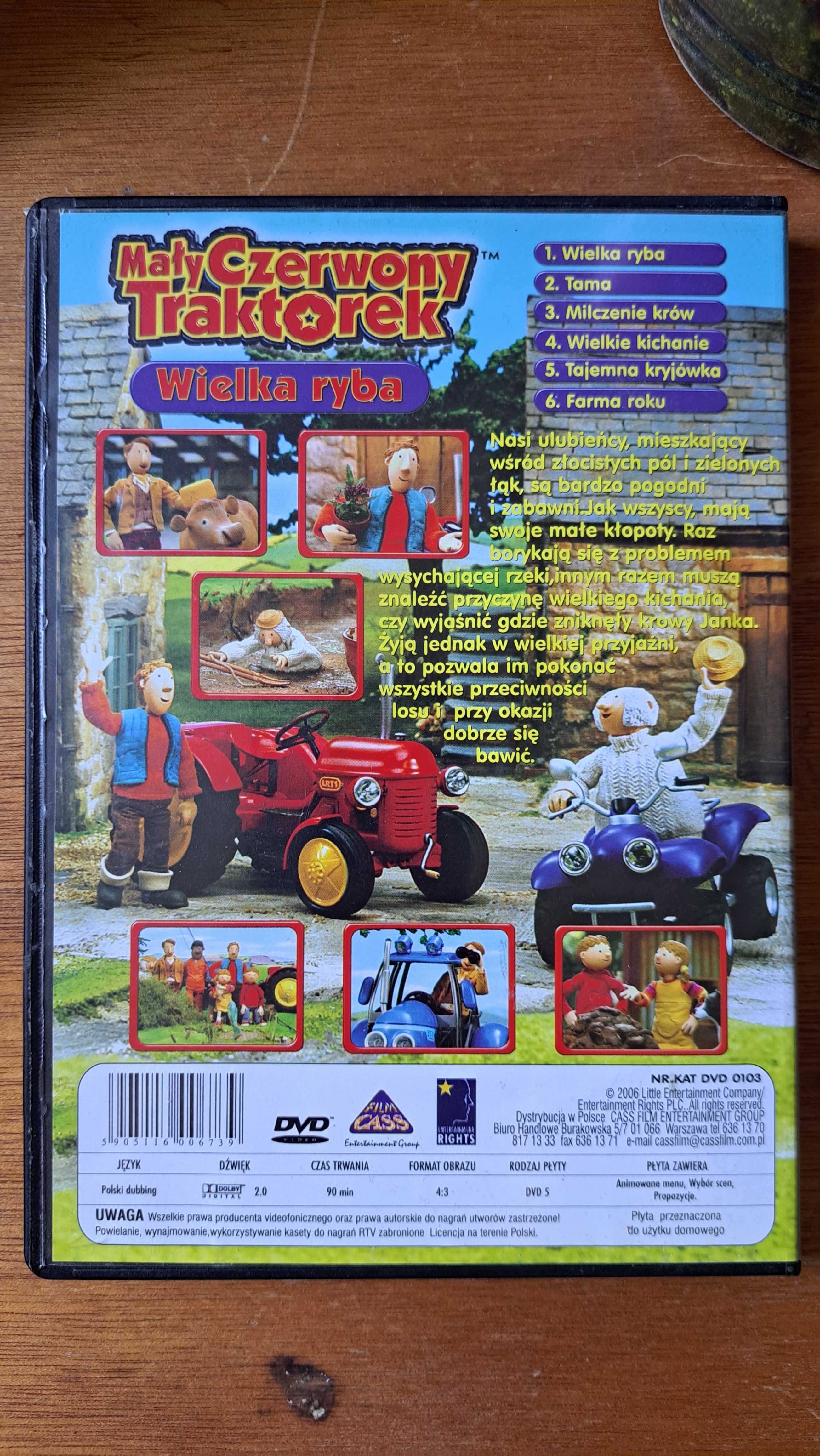 Mały Czerwony Traktorek Wielka ryba DVD