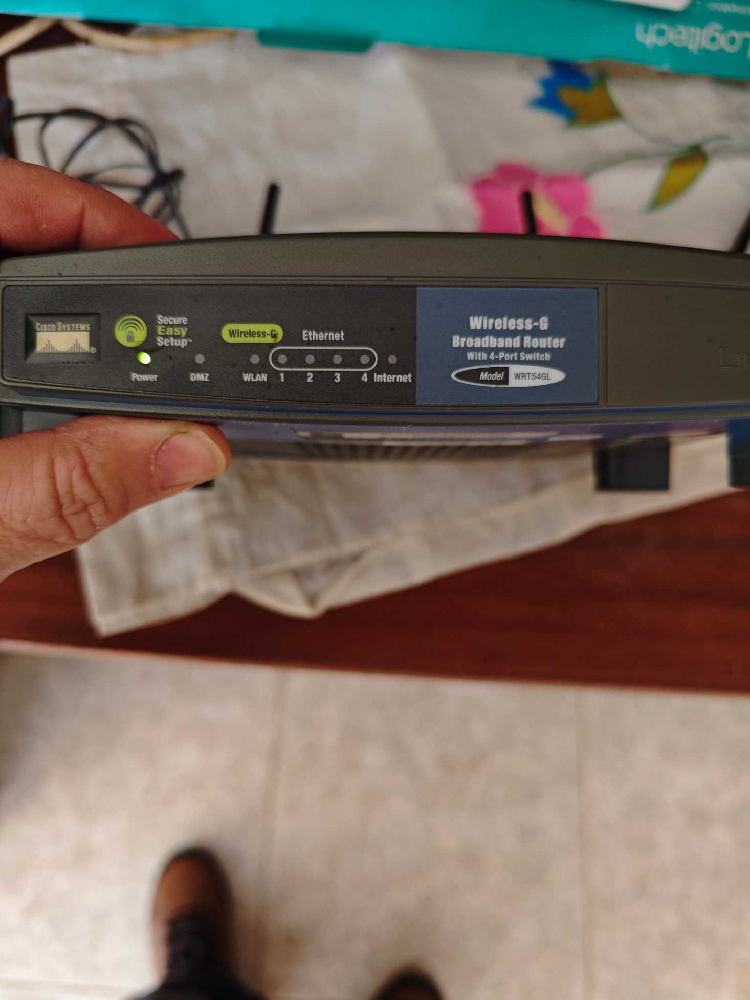 Router Wireless Linksys WRT54GL