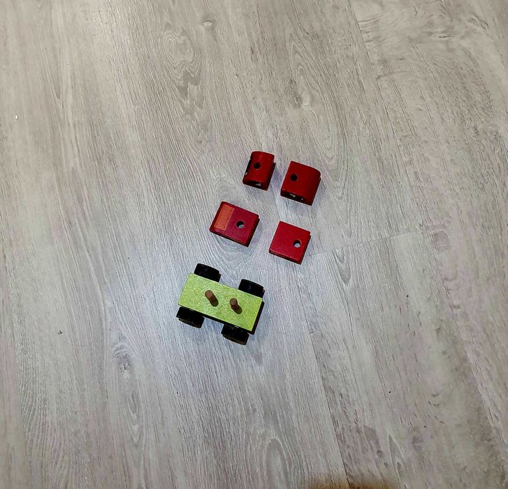 Машина пазл дерев'яна