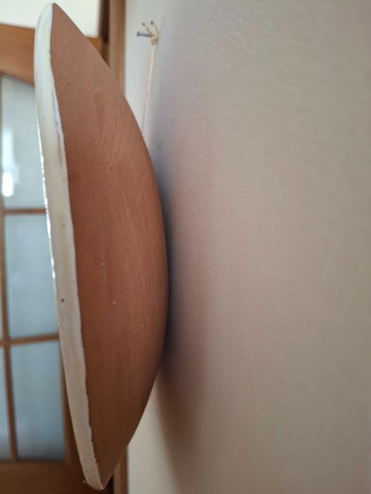 Гуцульська керамічна тарілка діаметром 23 см