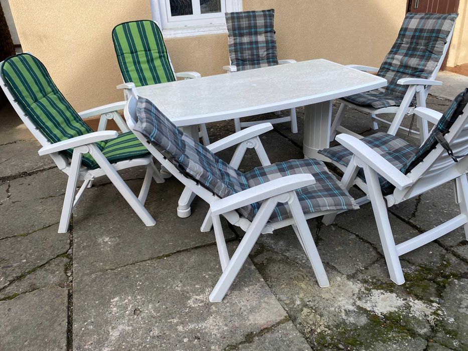 Набір комплект садовий,набор садовой,садові меблі,пластиковий Hartman