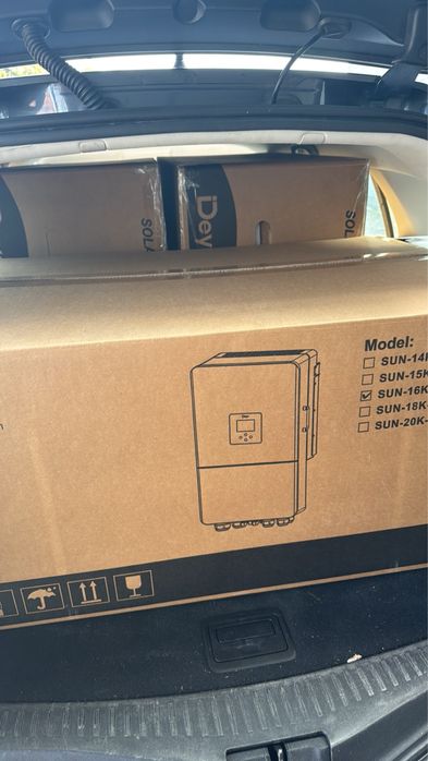 Гібрідний інвертор 12 кВт гибридный DEYE SUN-12K-SG05LP3-1900$