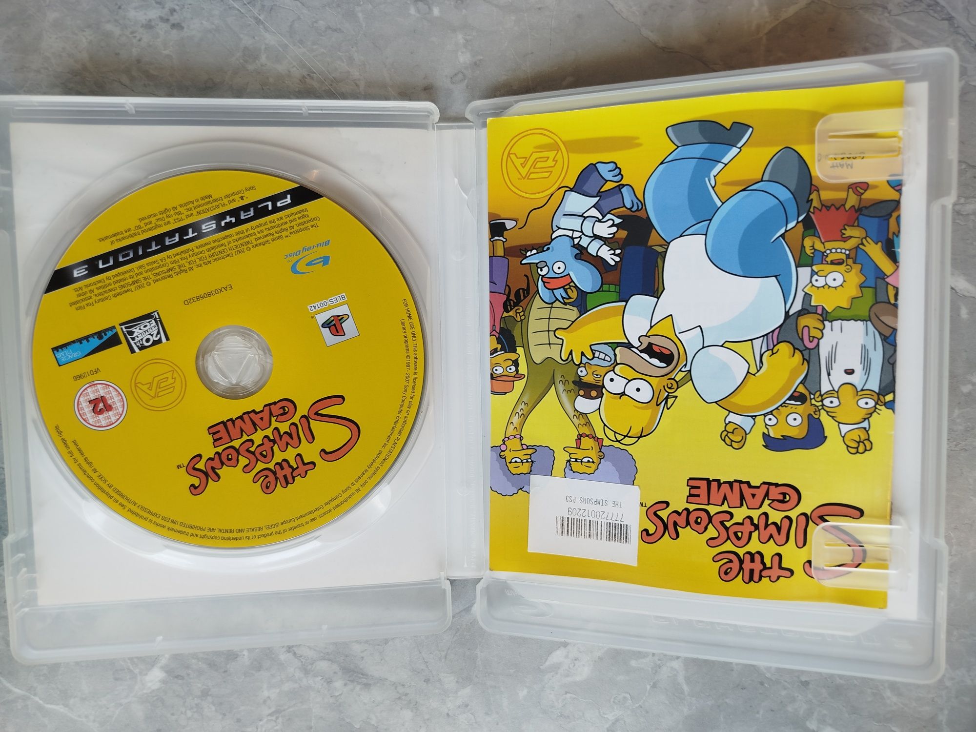 PS3 The Simpsons Game