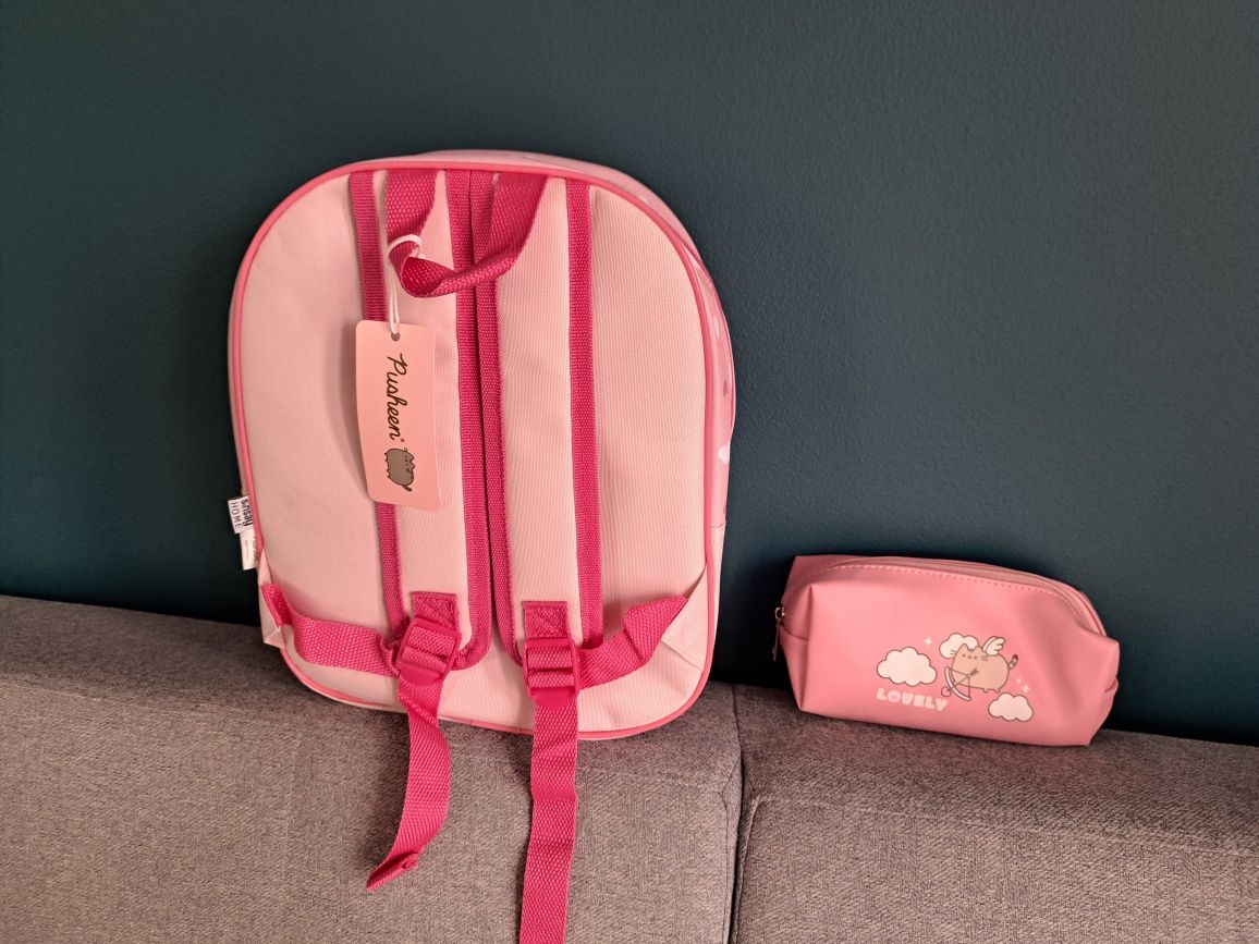 Plecak pusheen + piórnik