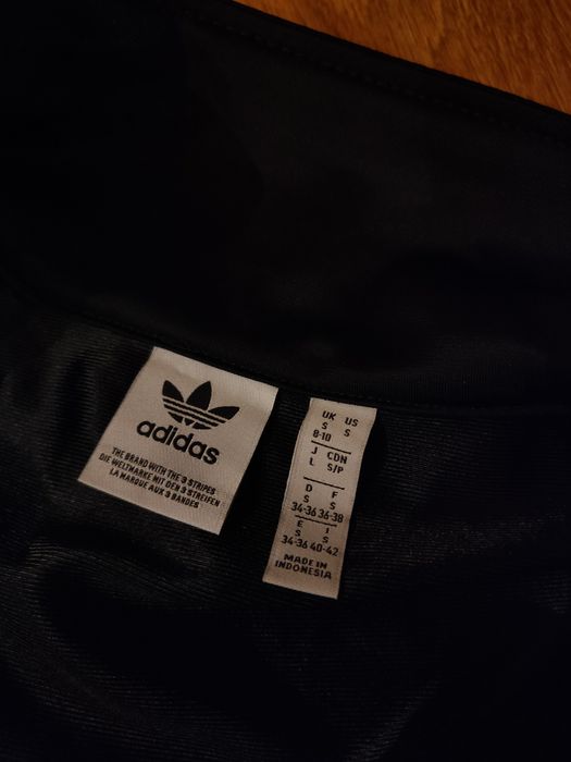 Bluza dresowa damska Adidas czarna S