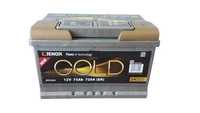 Akumulator Jenox Gold 12V 75Ah, 720A, P+