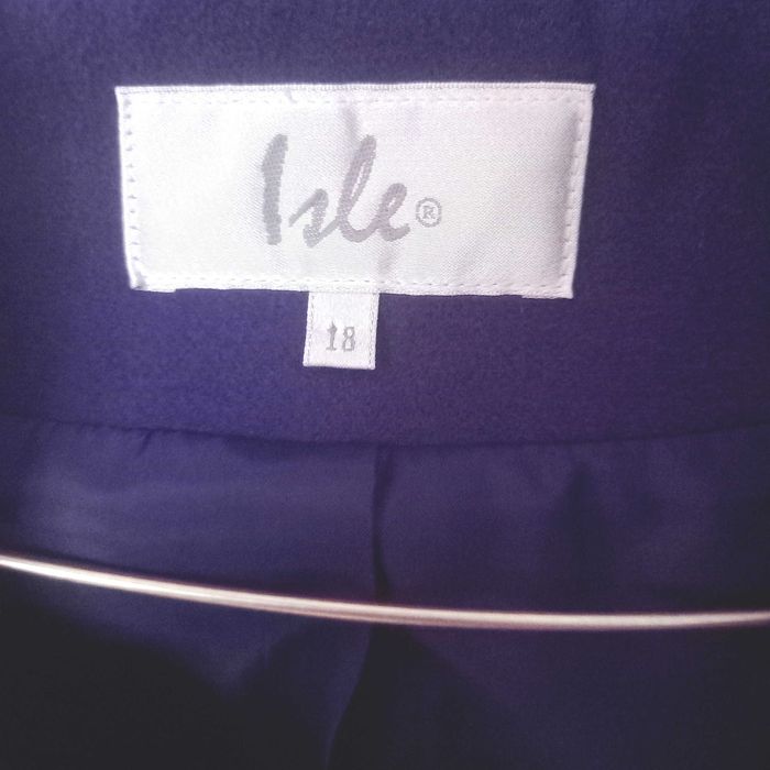 Kurtka zimowa firmy ISLE, z flauszu roz. 44 (18UK)